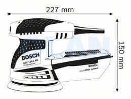 Ексцентрикова шліфувальна машина Bosch GEX 125-1 AE