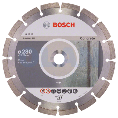 Алмазний відрізний круг Bosch Standard for Concrete