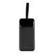 Повербанк портативна батарея 30.000 mAh. чорний - GP-30BQC. швидка зарядка 22.5W GRUNHELM - 1