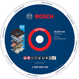 Алмазний диск по металу Bosch 230Х22,23ММ